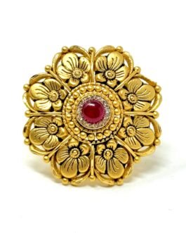 Ruby Mandala Heritage Ring