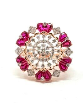 Royal Diamond Bloom Ring