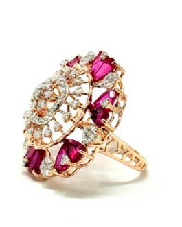Royal Diamond Bloom Ring