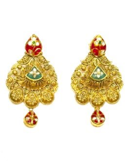 Regal Antique Bloom Necklace Set